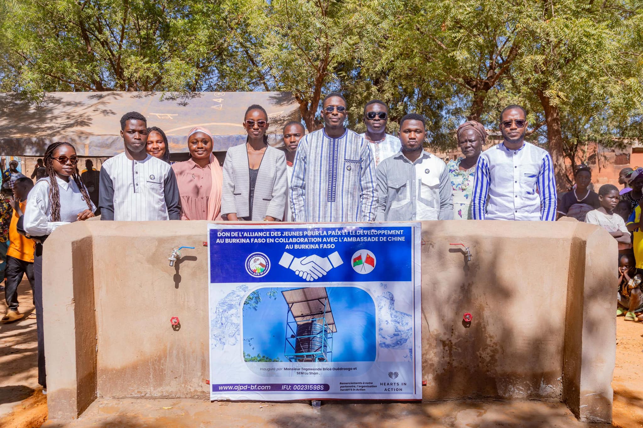 Inauguration d'un forage solaire à Kongoussi